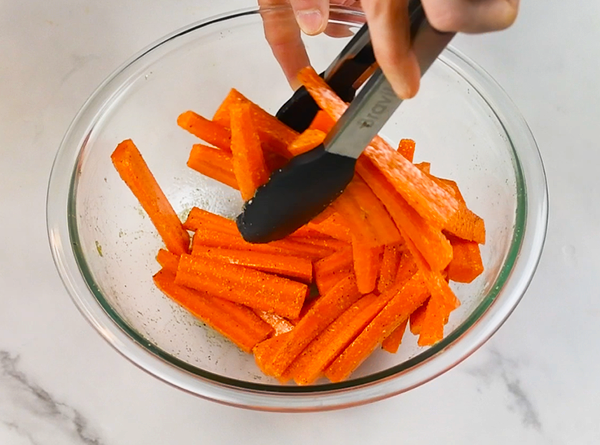Honey-Balsamic Carrots w/ Almonds & Craisins - Step 2